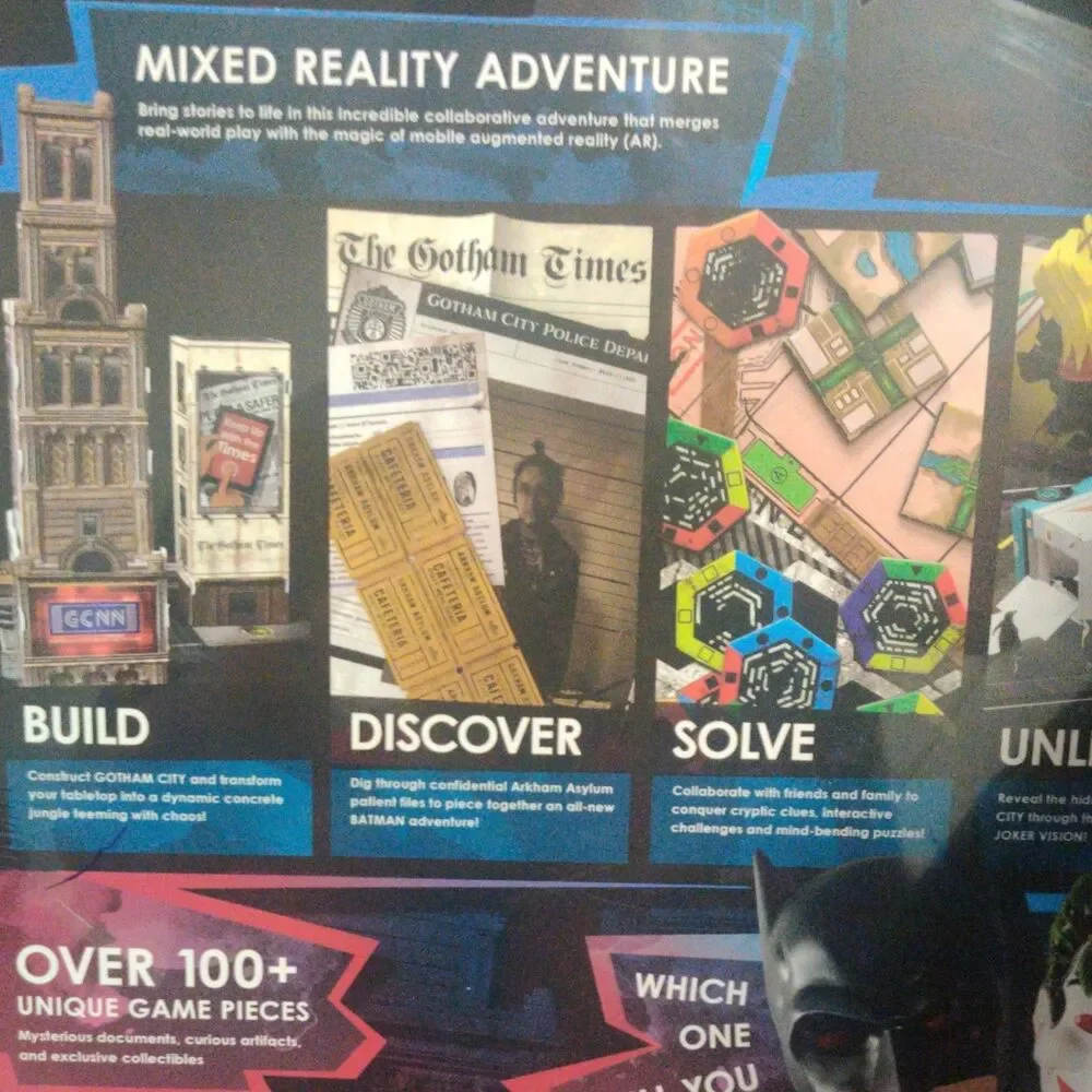Infinite Rabbit Holes Arkham Asylum Files Mixed Reality Board Game Mensa Select